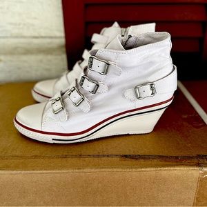Ash Genial Bis Platform Sneaker White 38M / 8 New in box
